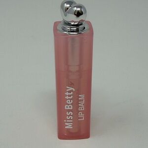 Miss Betty Lip Balm Pink Moisturizing Hydrating Tinted Lip Care Smooth Finish